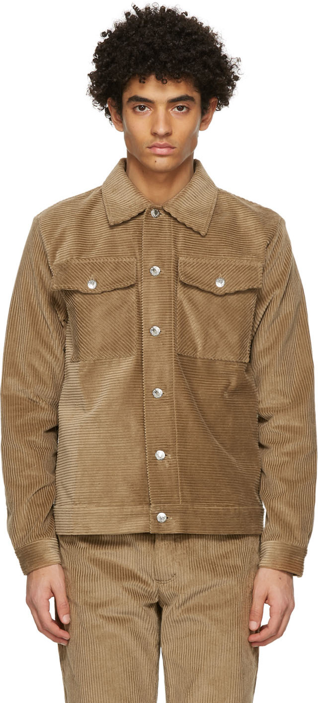 Séfr Brown Corduroy Eric Jacket | Smart Closet