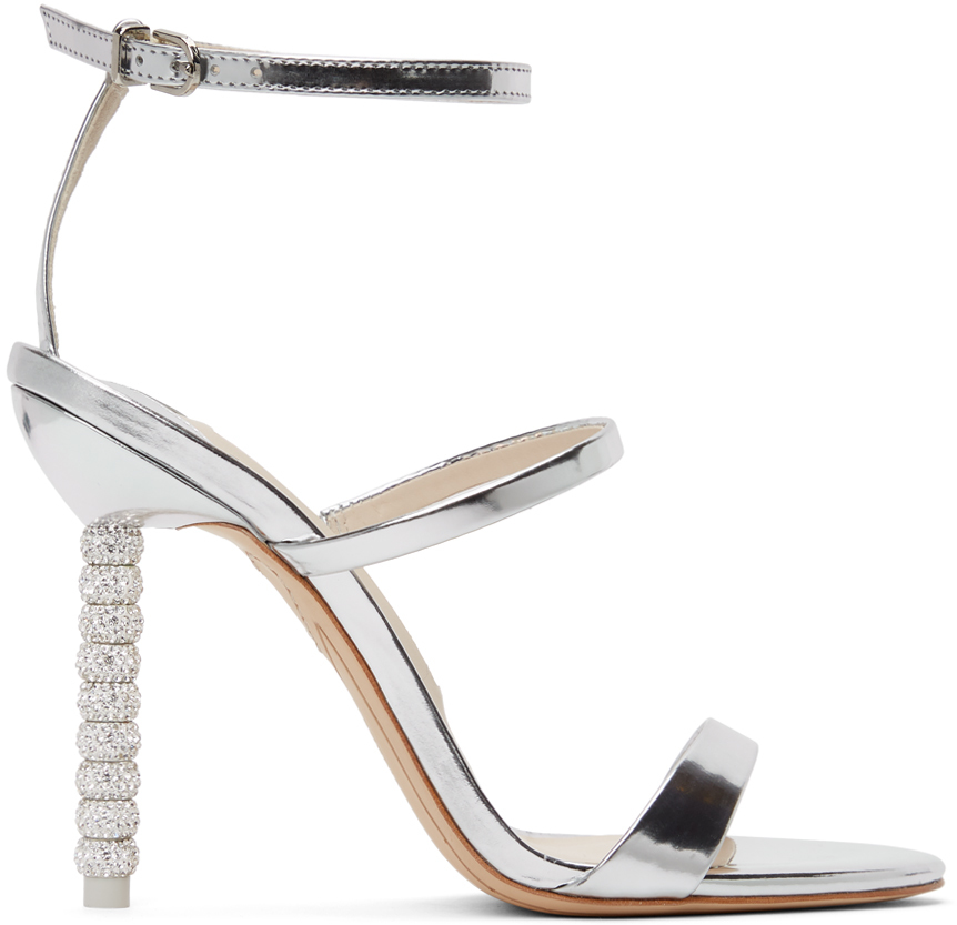 sophia webster silver sandals