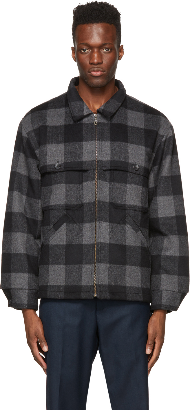 plaid hunting jacket