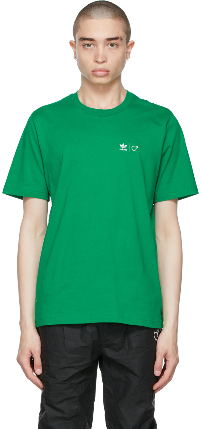 adidas x Human Made Green Graphic T-Shirt