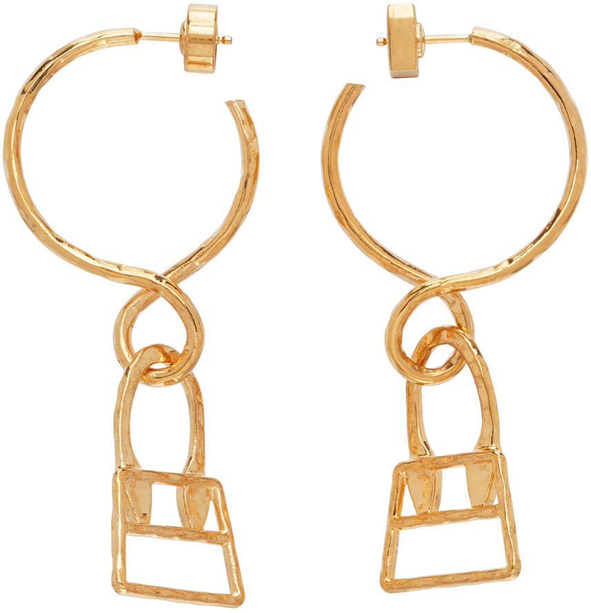 Jacquemus Gold 'Les Creoles Chiquita' Earrings