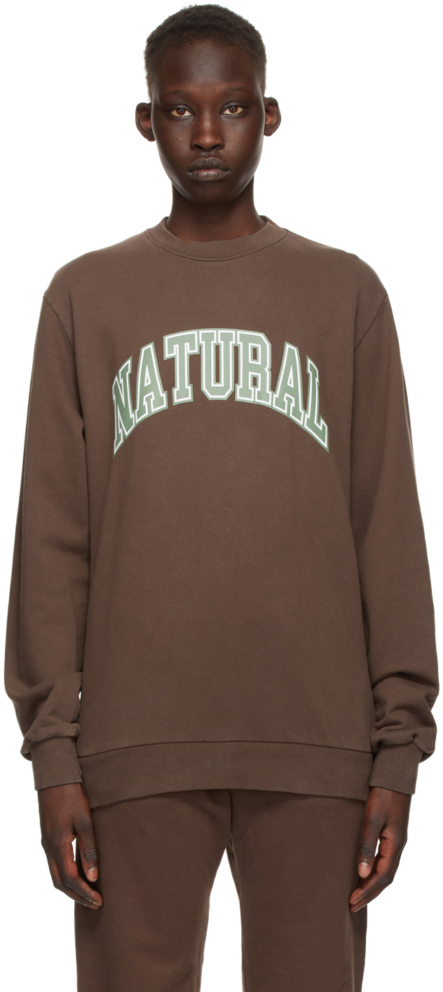 Museum Of Peace And Quiet Brown 'natural' Sweatshirt