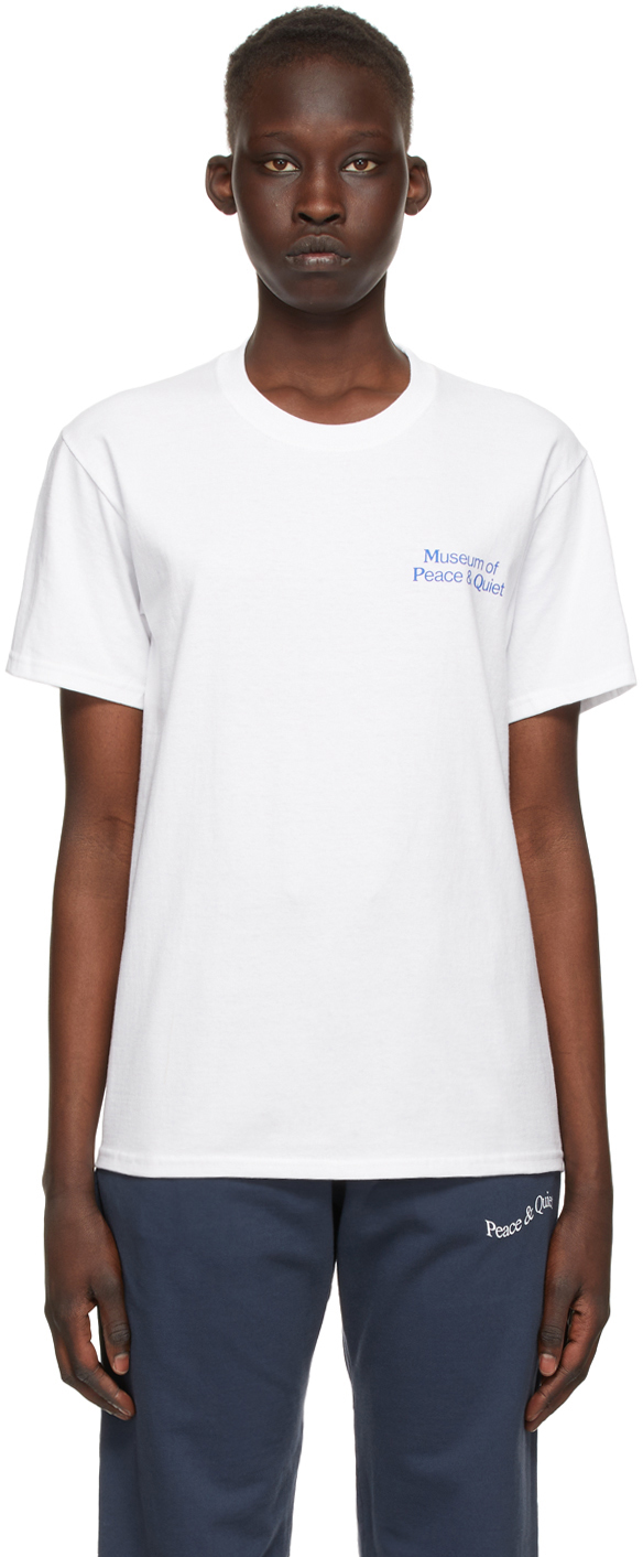 Museum of Peace & Quiet White 'Bless The Waters' T-Shirt