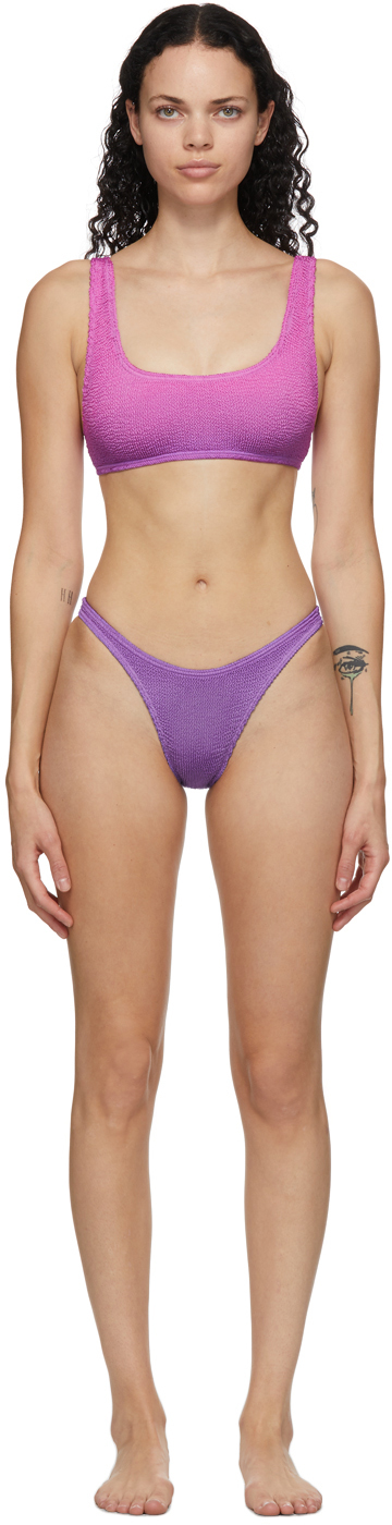 Bond-Eye Purple & Pink 'The Malibu' Bikini