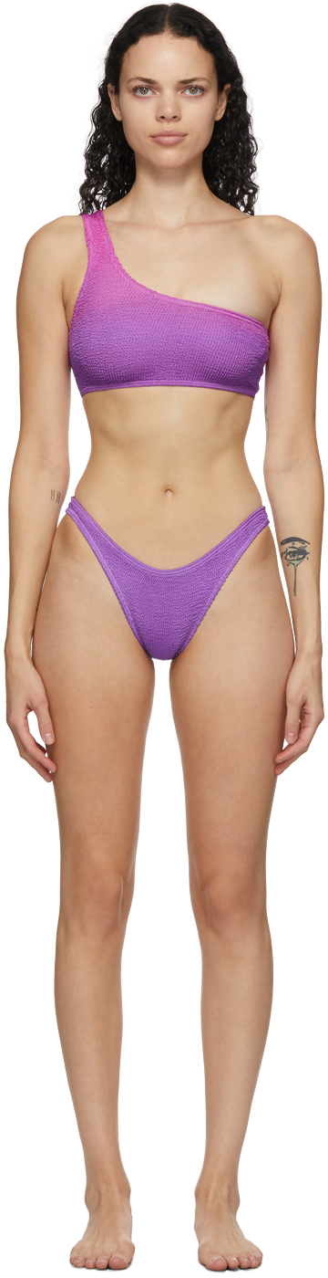Bond-Eye Purple & Pink 'The Samira' Bikini