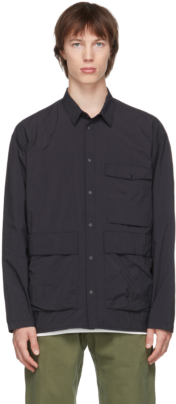 Black Packable Utility Shirt by Gramicci on Sale