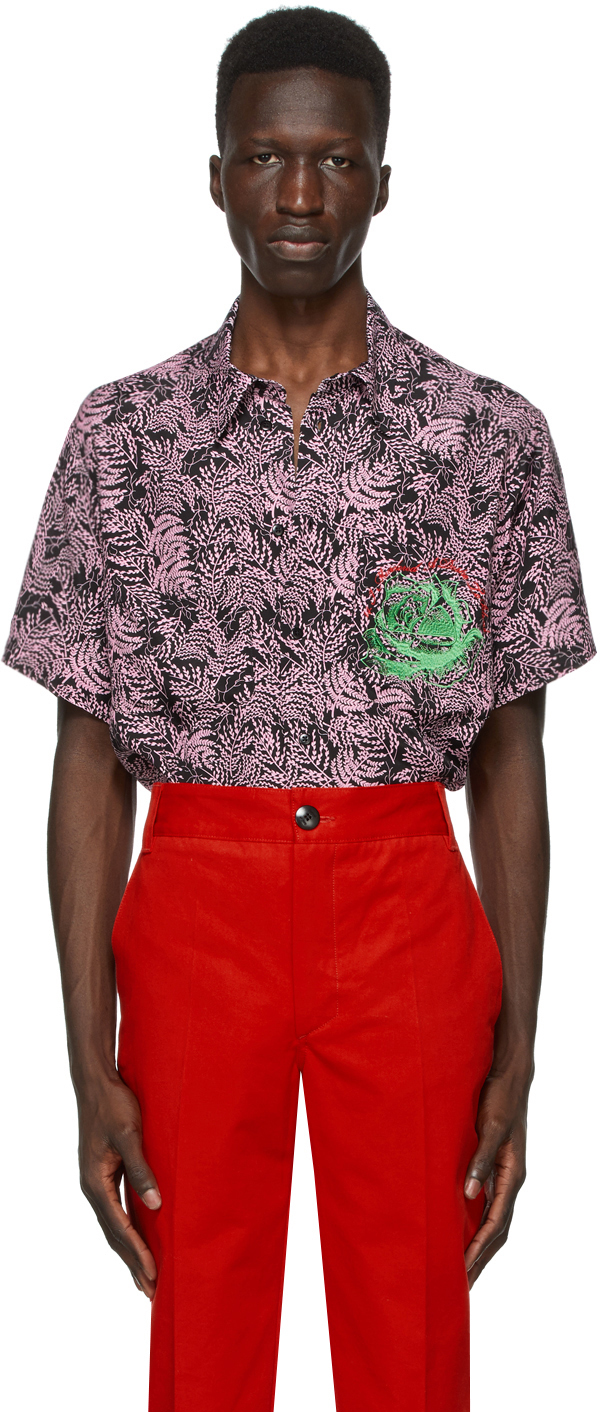 Prada - Thunder Print Bowling Shirt