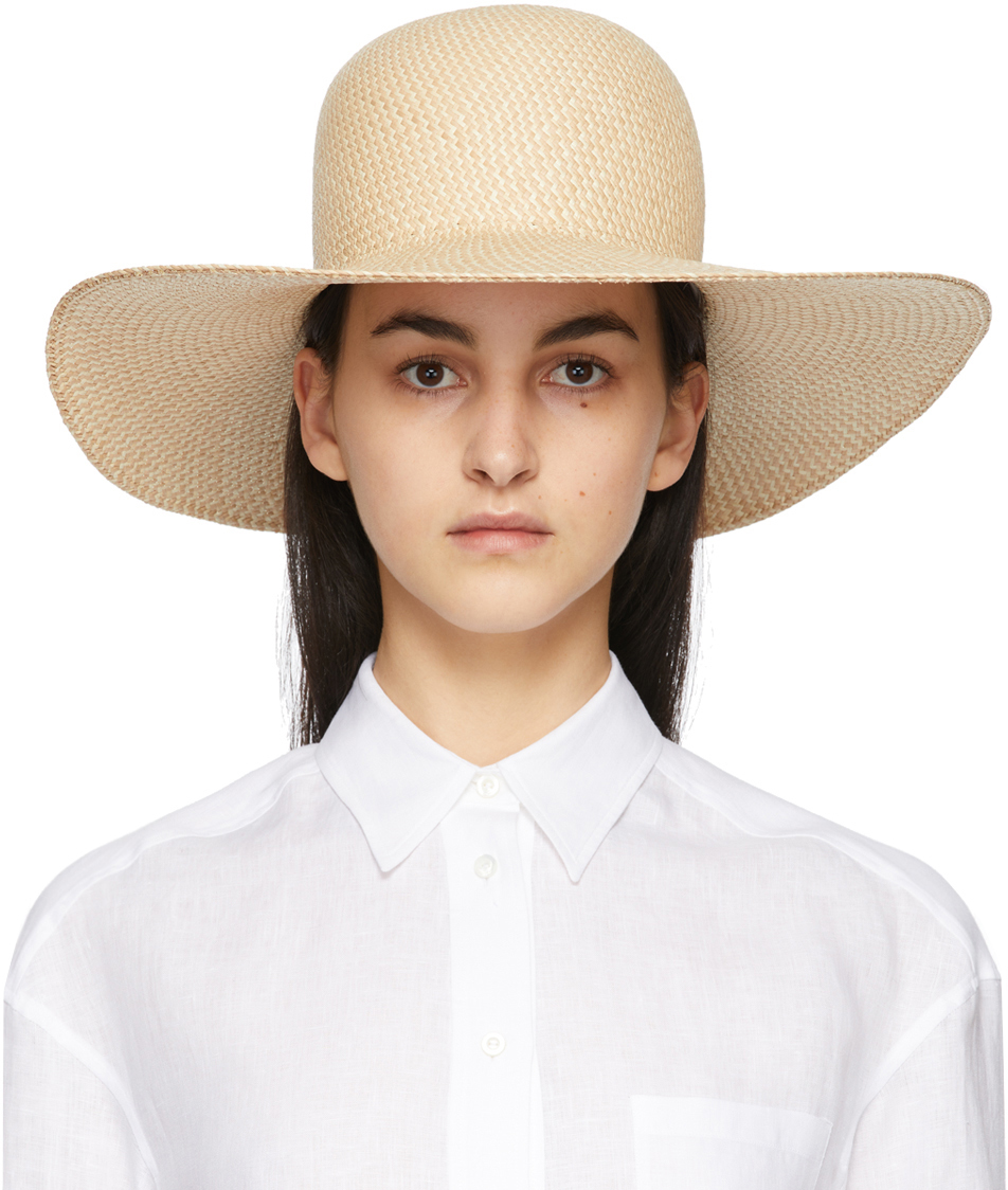 Loro Piana: Beige 'La Fossette' Panama 