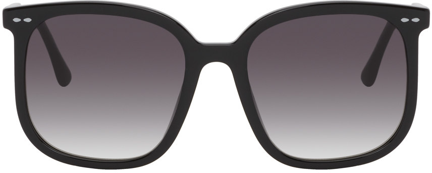 Isabel Marant Black Square Sunglasses