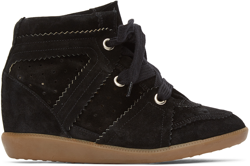 Black Bobby Sneakers by Isabel on