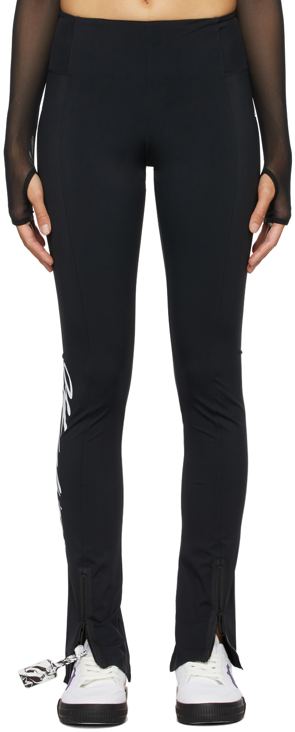 Off white split leggings Clearance