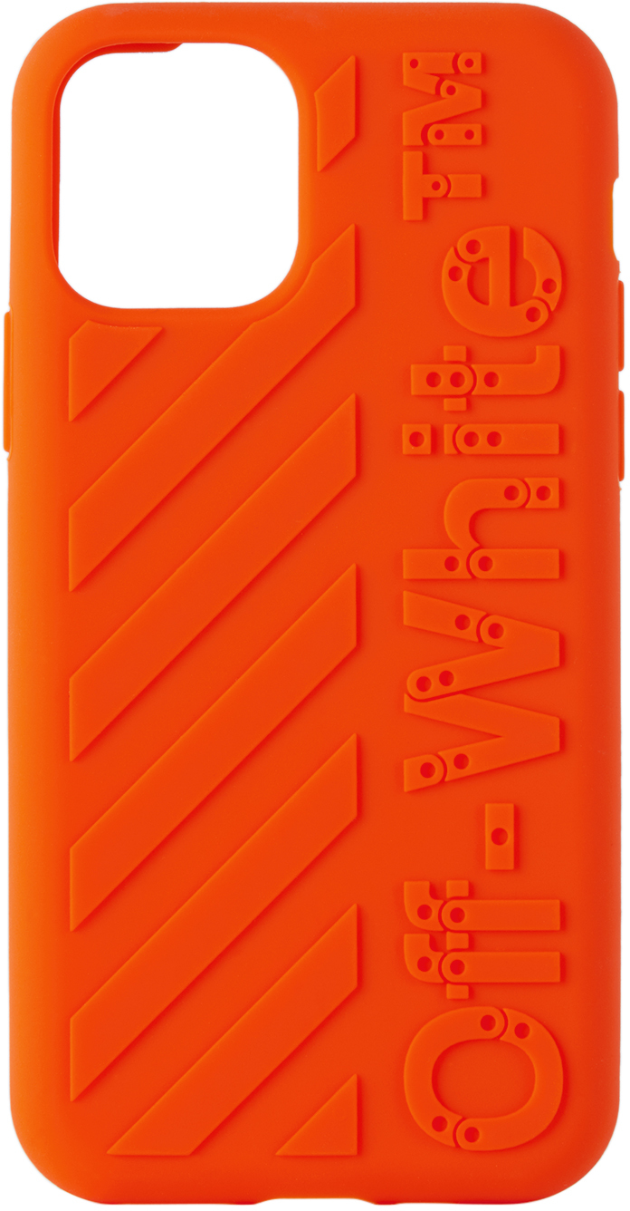 Orange Diag Iphone 11 Pro Case By Off White Ssense Uk