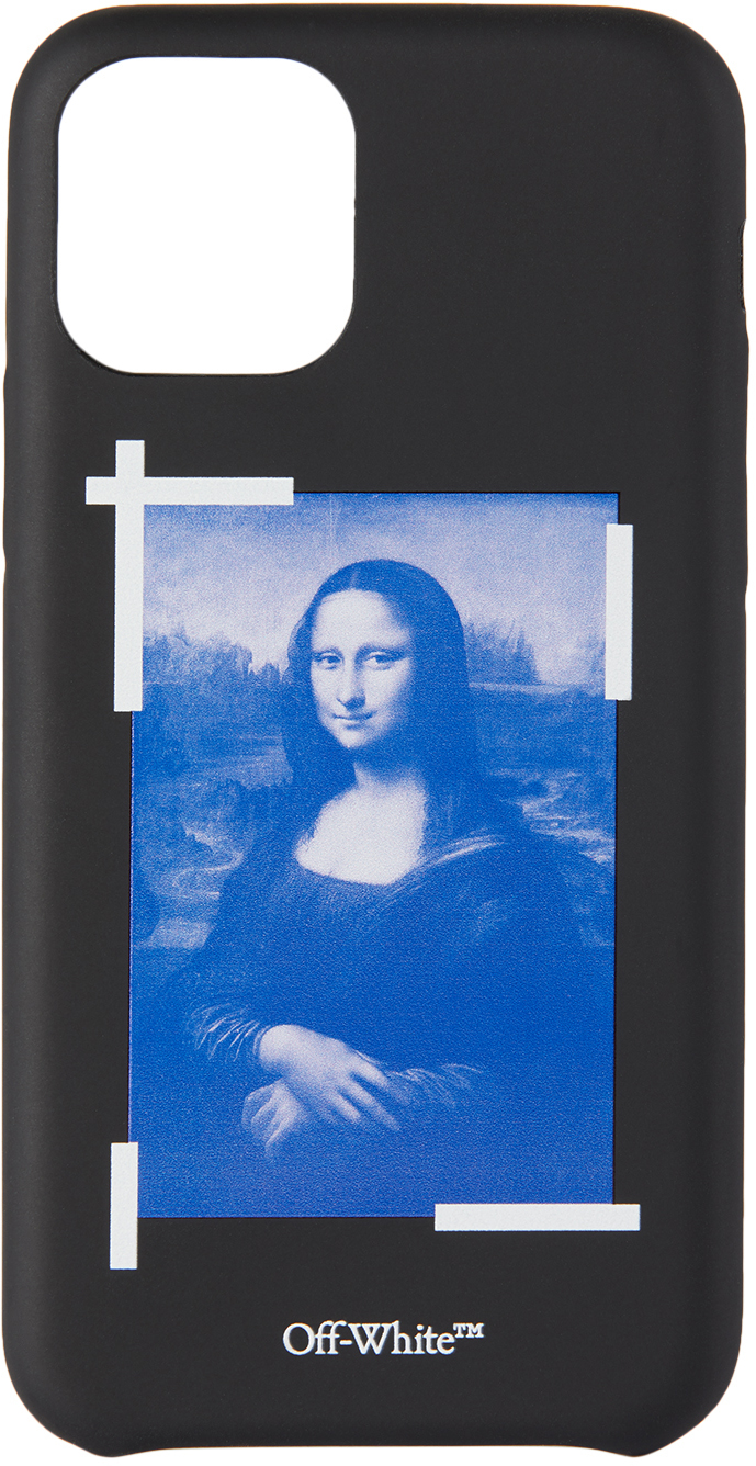 Off-White Black Mona Lisa iPhone 11 Pro Case