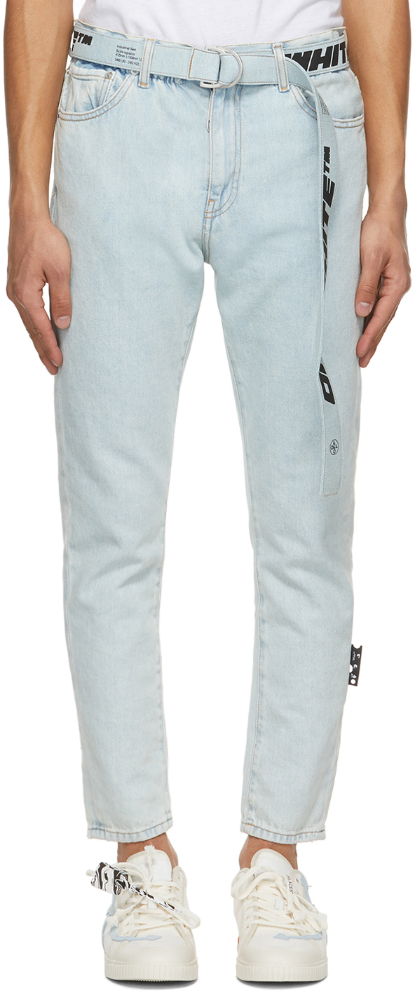 off white skinny jeans mens