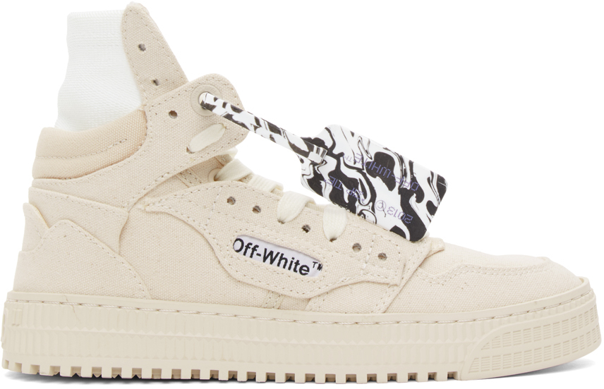 Off White High Top Sneakers For Men Ssense