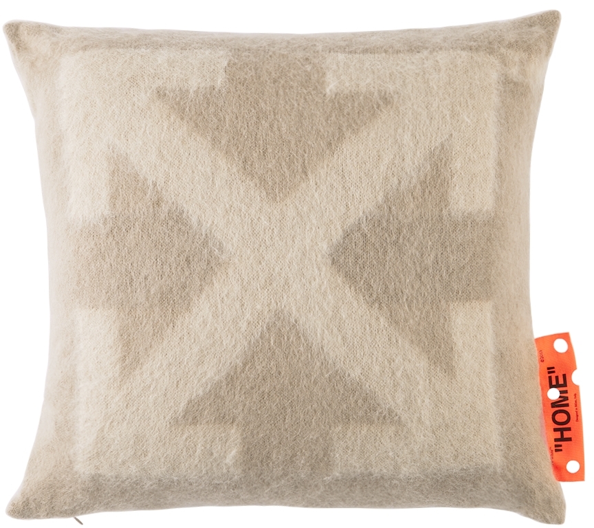 large beige cushions