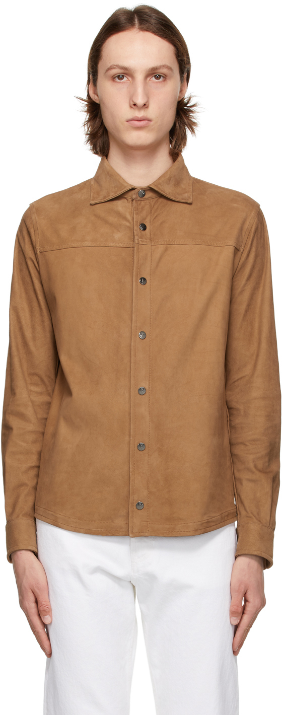 suede dress shirt