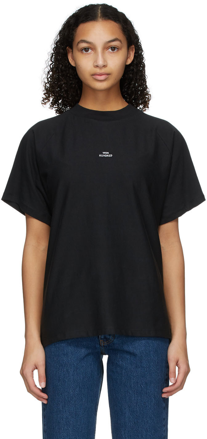 Won Hundred: Black Brooklyn T-Shirt | SSENSE