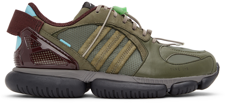 OAMC: Khaki adidas Originals Edition O-6 Sneakers | SSENSE Canada