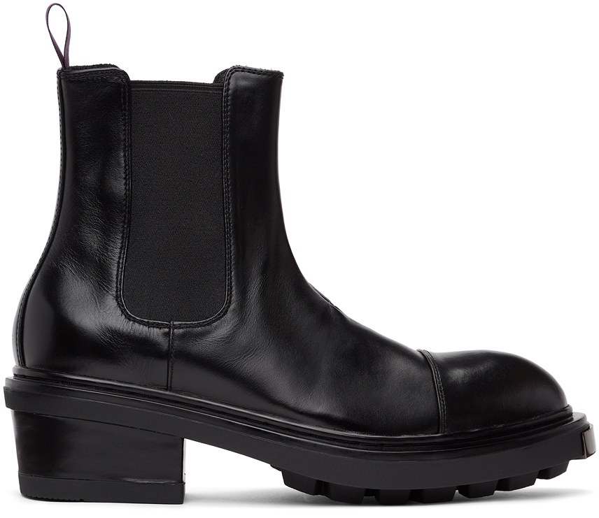 Eytys: Black Nikita Chelsea Boots | SSENSE UK