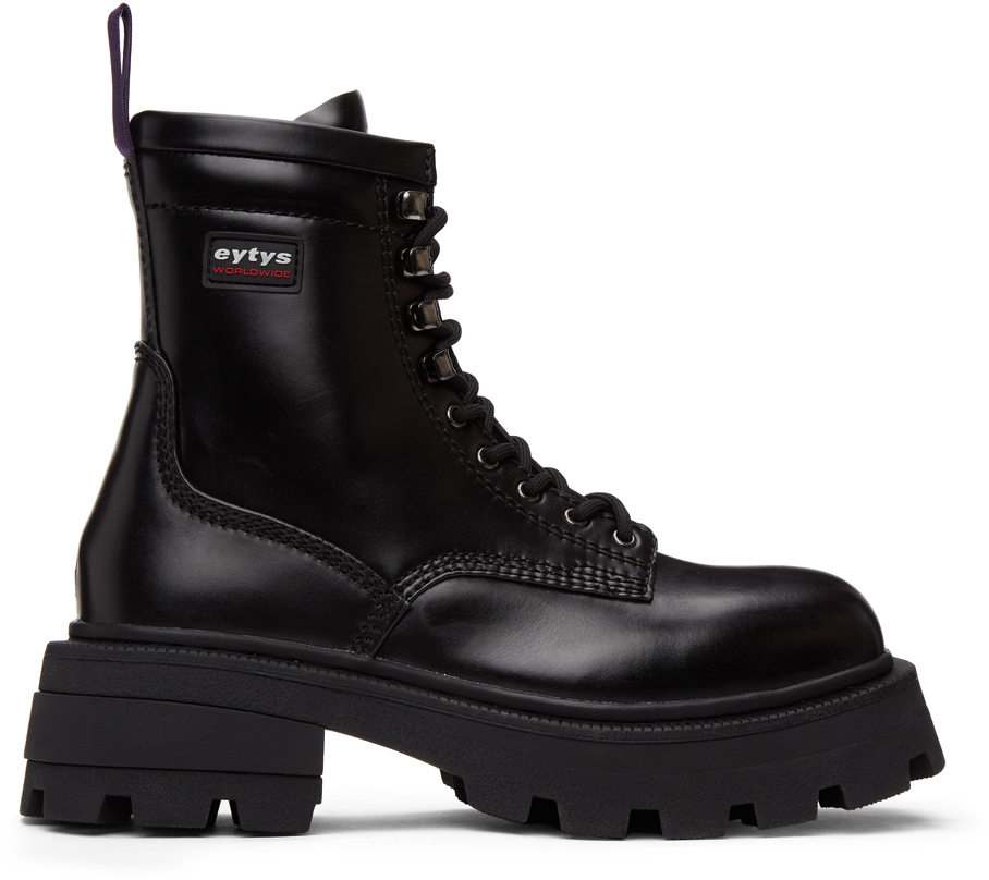 Eytys: Black Michigan Boots | SSENSE Canada