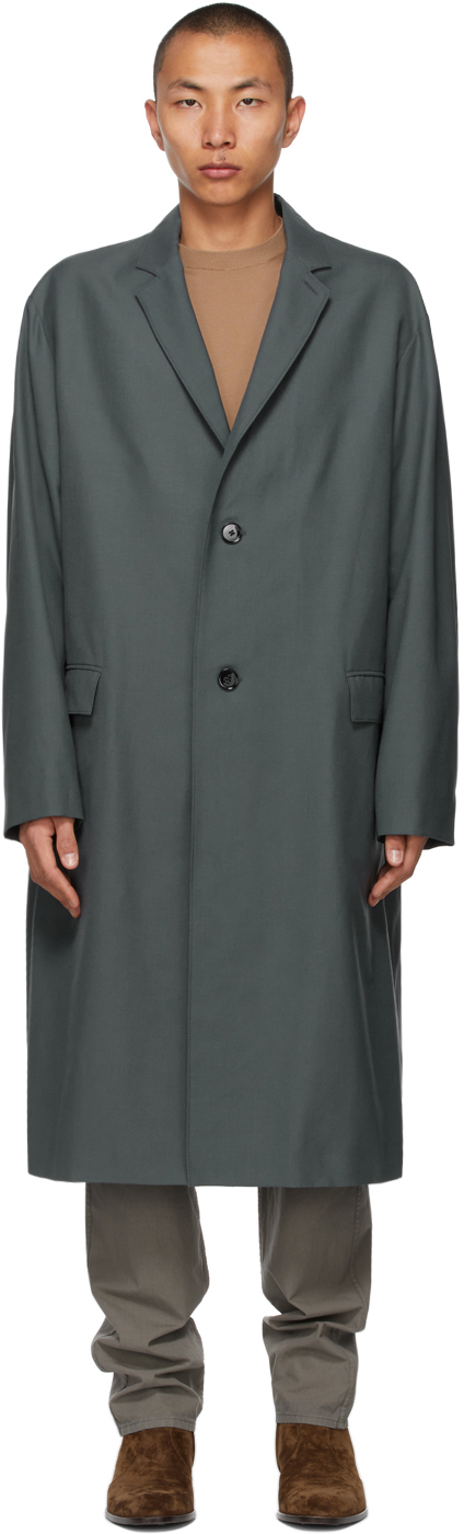 LEMAIRE: Blue Light Suit Coat | SSENSE