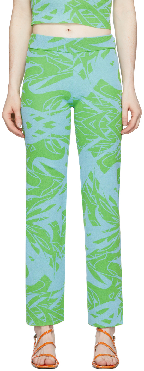 paloma wool claudia pants green
