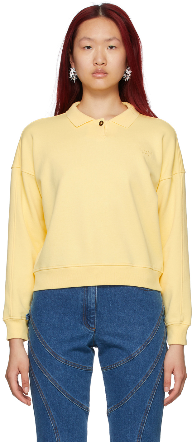 Paloma Wool Yellow Tiger Sweatshirt In 105 Yellow