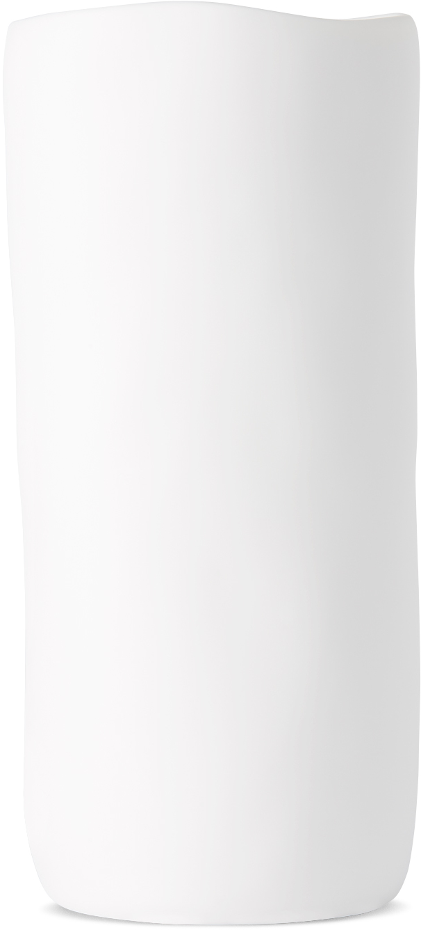 White Large Albert Vase by Tina Frey Designs | SSENSE Canada