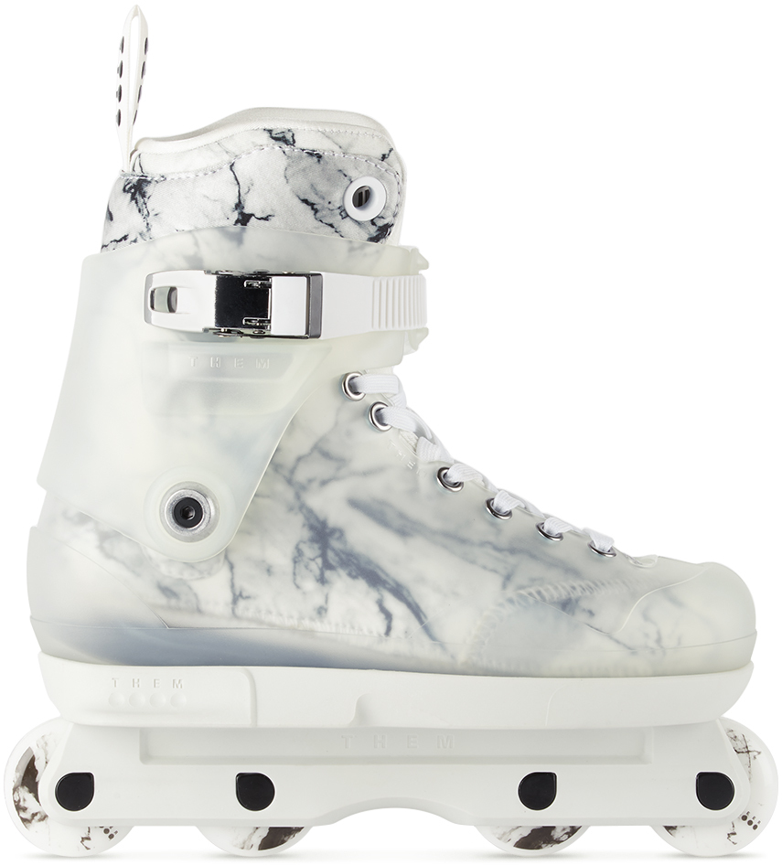 THEM SKATES White Danny Beer Edition 909 Pro Model Inline Skates