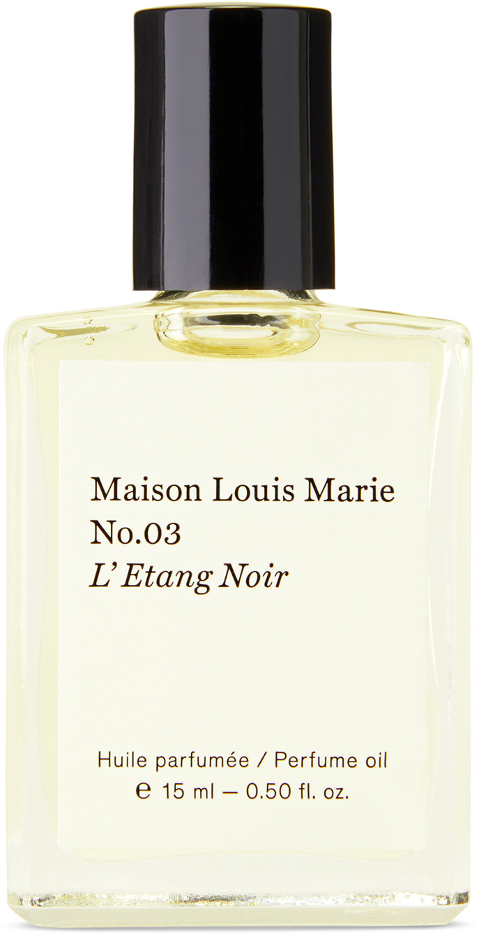 Maison Louis Marie No. 03 L'Etang Noir Perfume Oil, 15 mL
