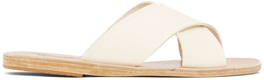 Ancient Greek Sandals Off-White Thais Sandals
