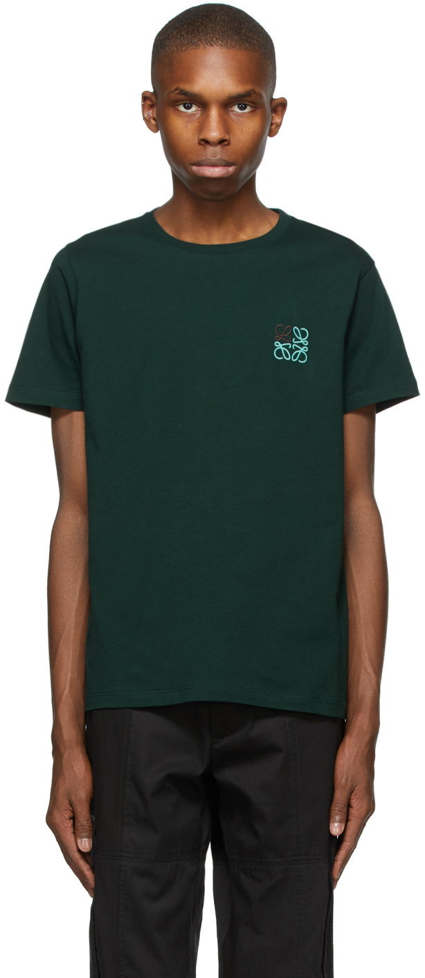 Loewe Green Anagram T-Shirt