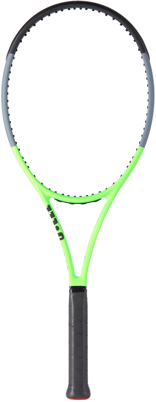 Wilson Green Grey Blade 98 Version 7 Tennis Racket