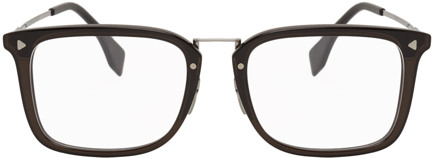 fendi rectangular eyeglasses