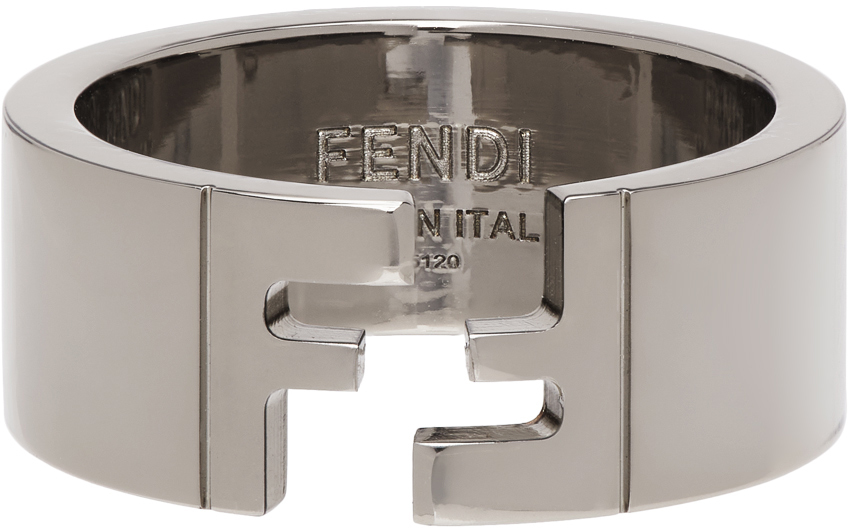 Silver Forever Fendi Ring Discount, 51% OFF | www.tritordeum.com
