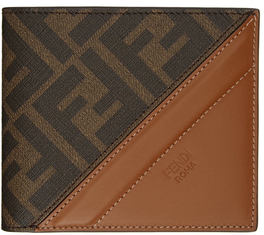 fendi brown wallet