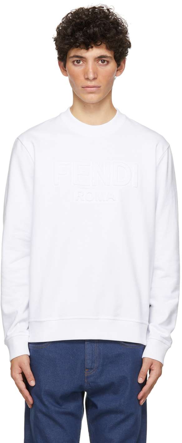 fendi sweater white