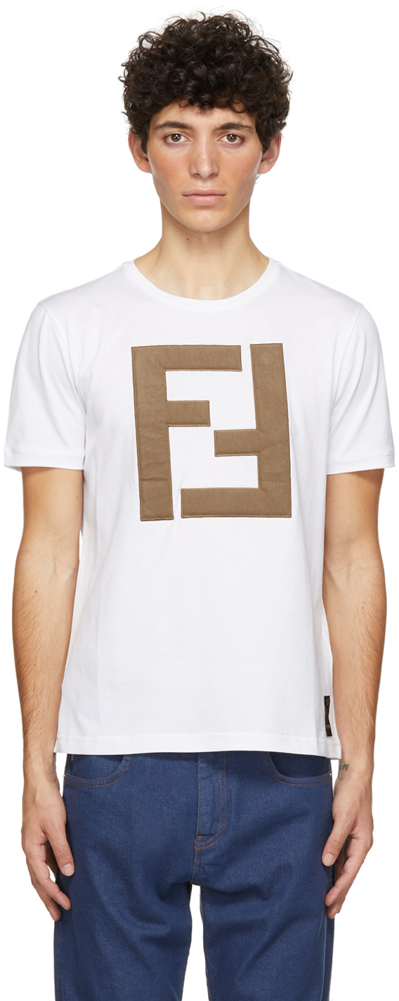 Fendi: 'Forever Fendi' T-Shirt | SSENSE UK