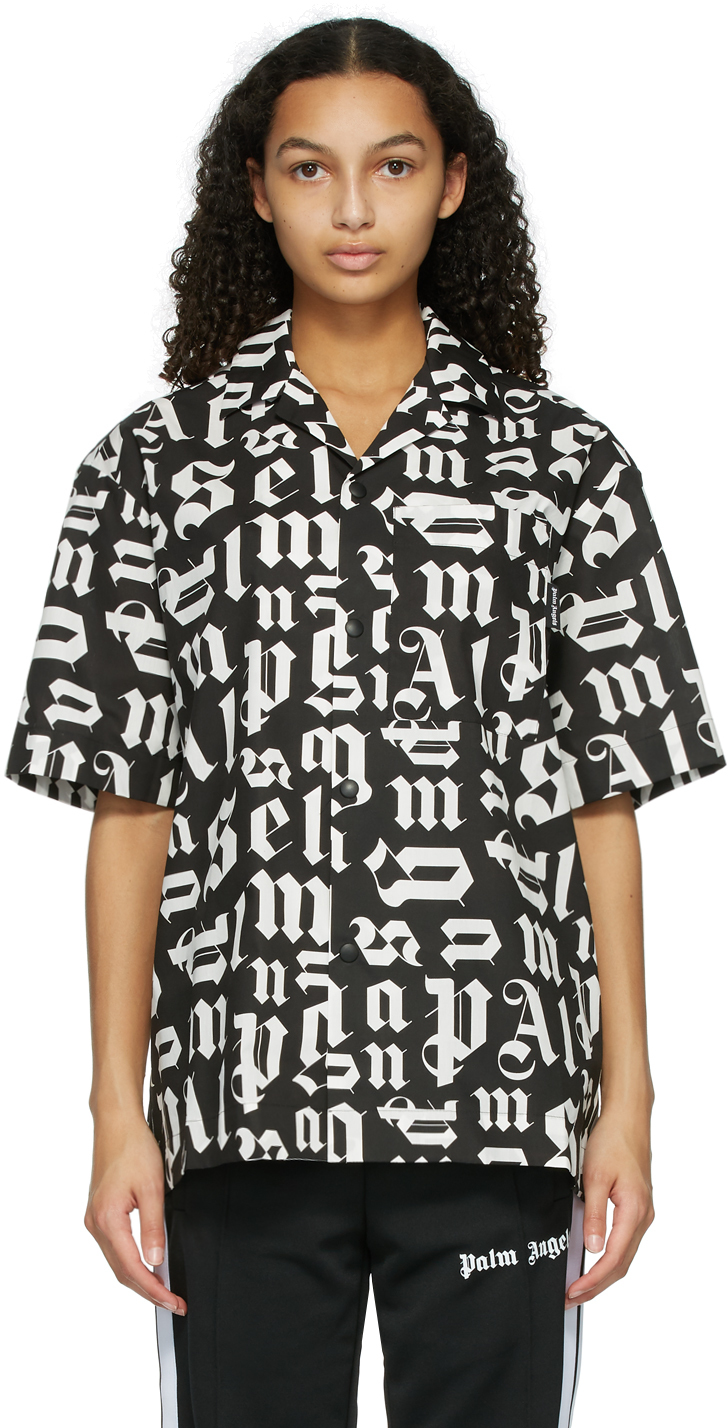 palm angels short sleeve shirt