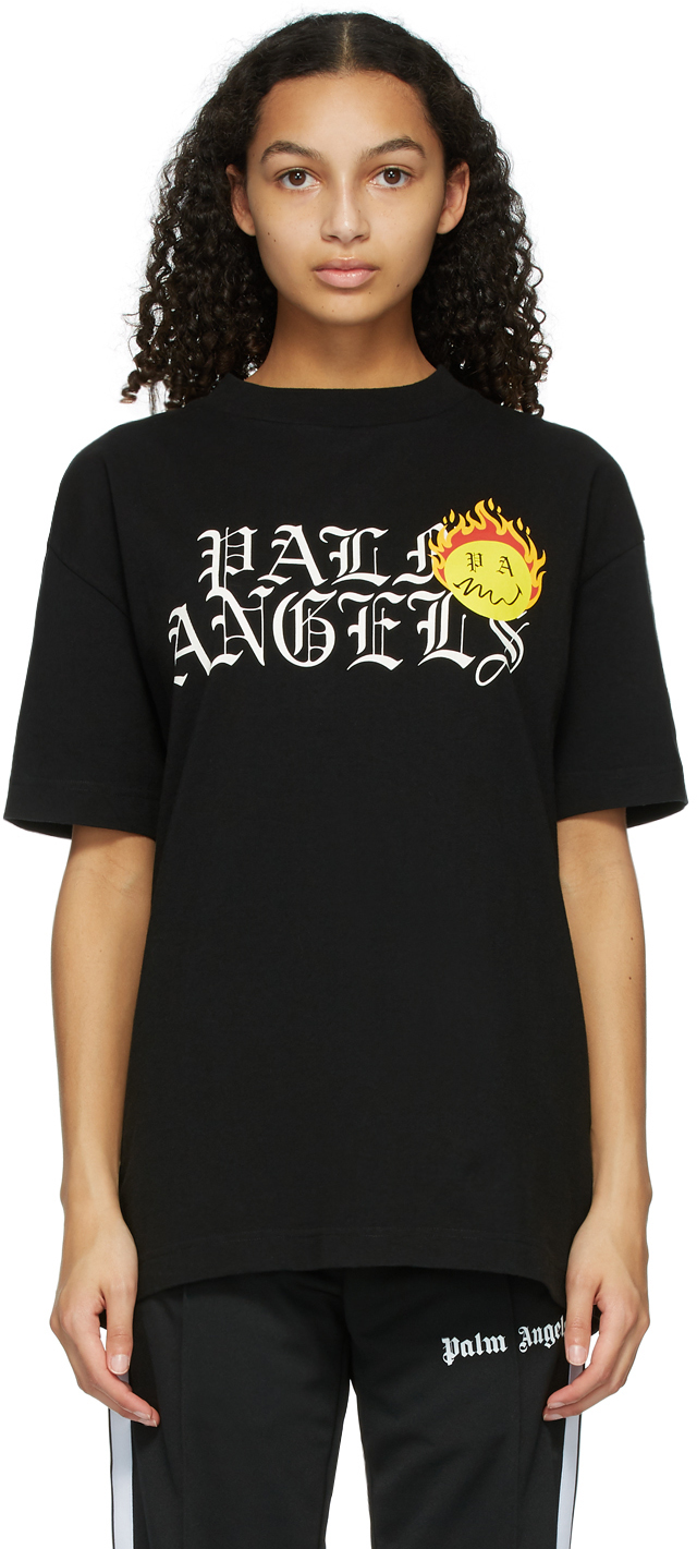 Palm Angels burning hed Tシャツ Mサイズ 受賞店舗 - educativaosasco