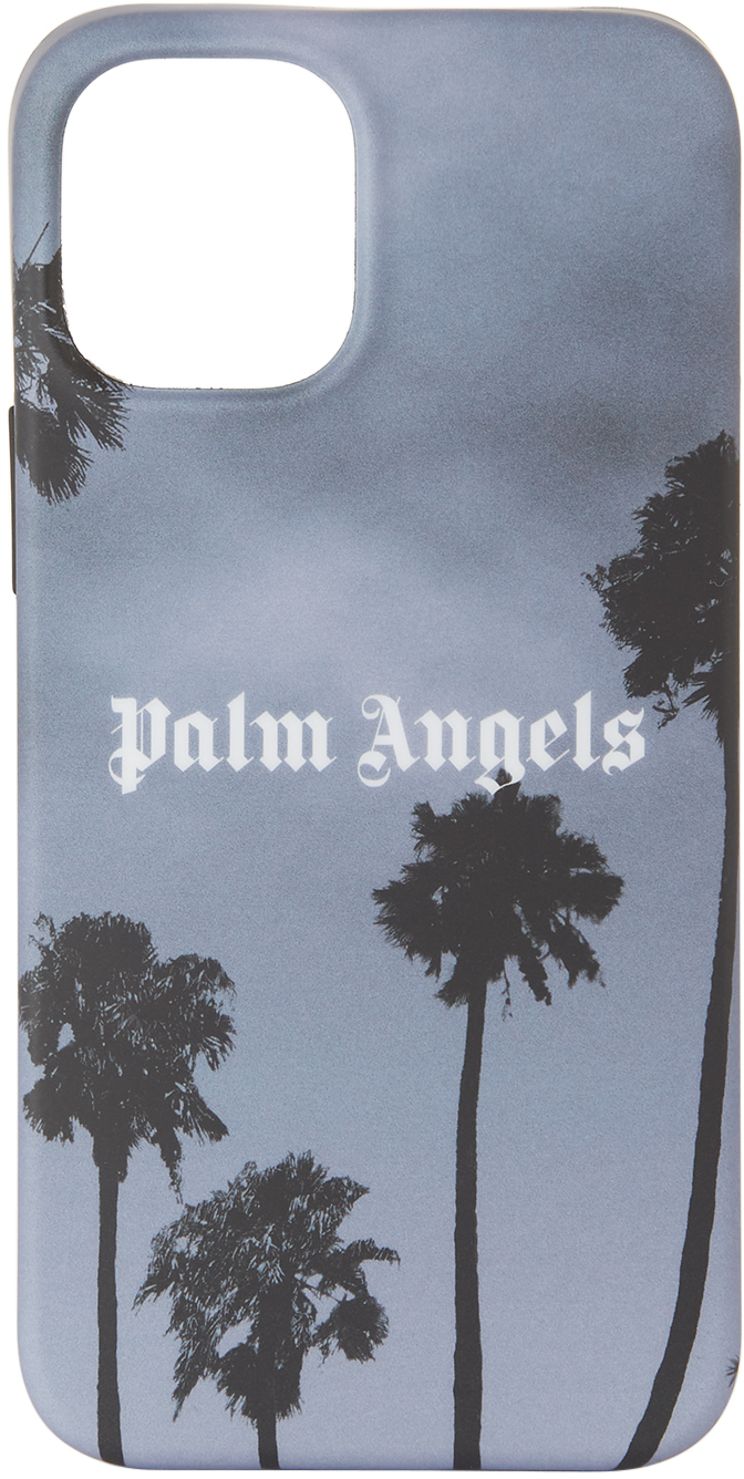 Palm Angels Grey Palms Boulevard iPhone 12 Mini Case