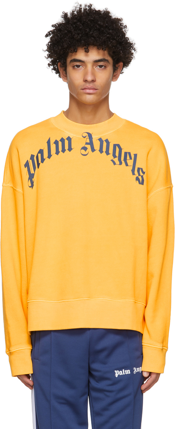 yellow sweatshirt vintage