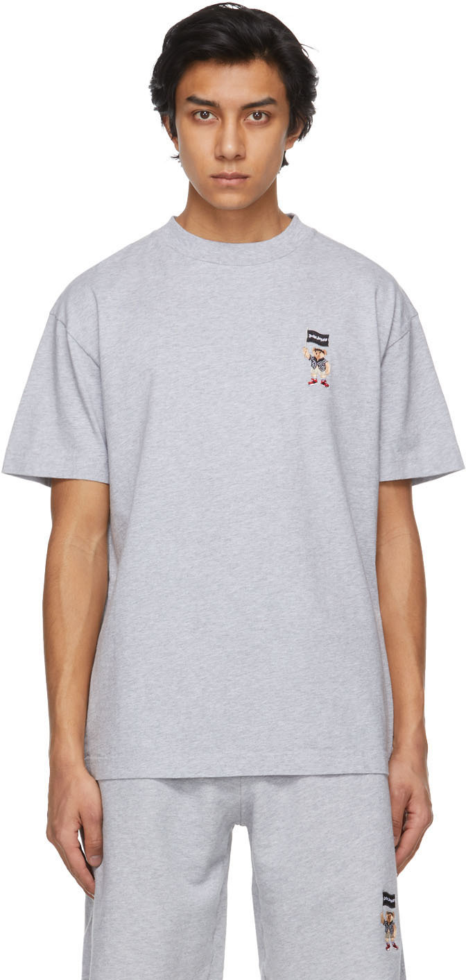 Grey Small Pirate Bear T-Shirt by Palm 