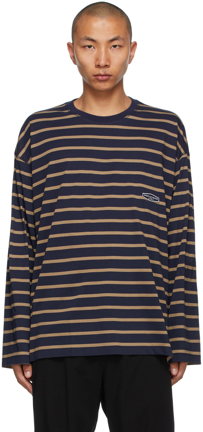 striped long sleeve tshirt