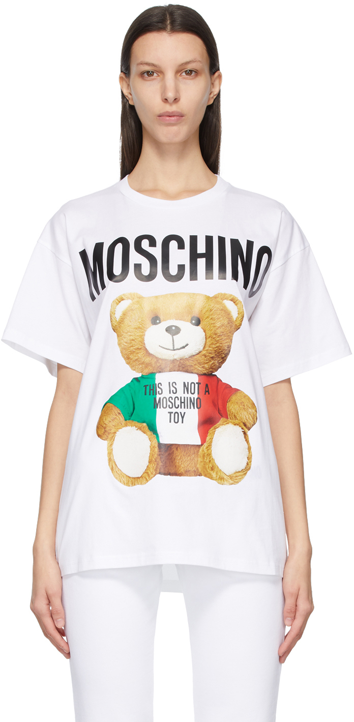 moschino t shirt bear