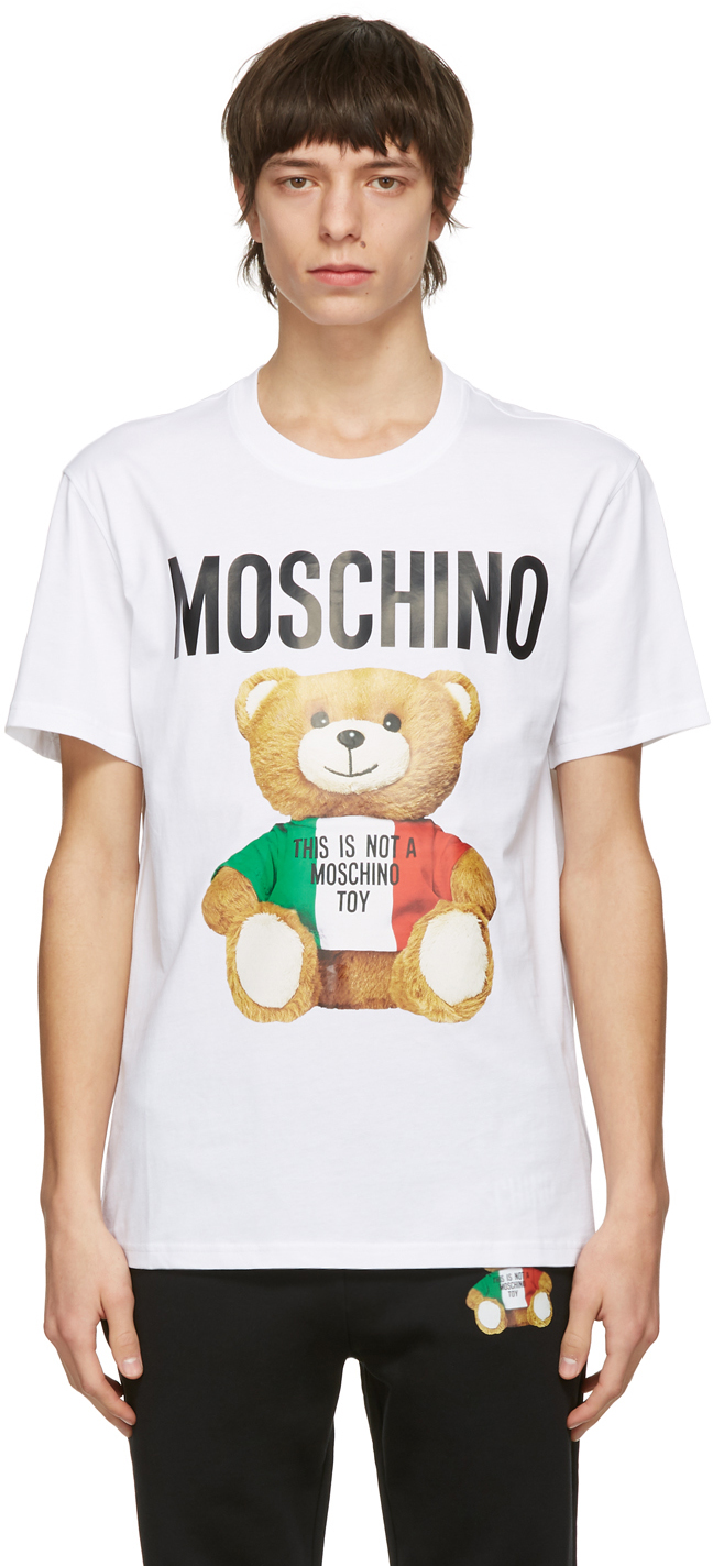 love moschino bear t shirt