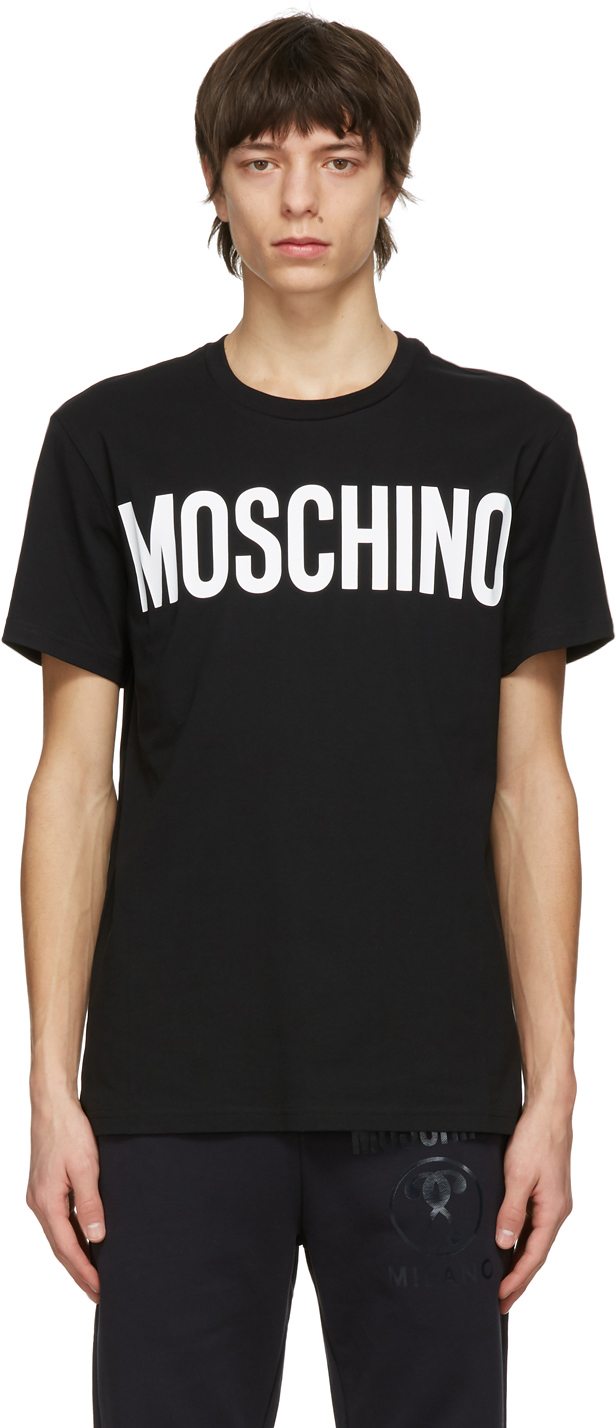 Moschino Black Logo T-Shirt