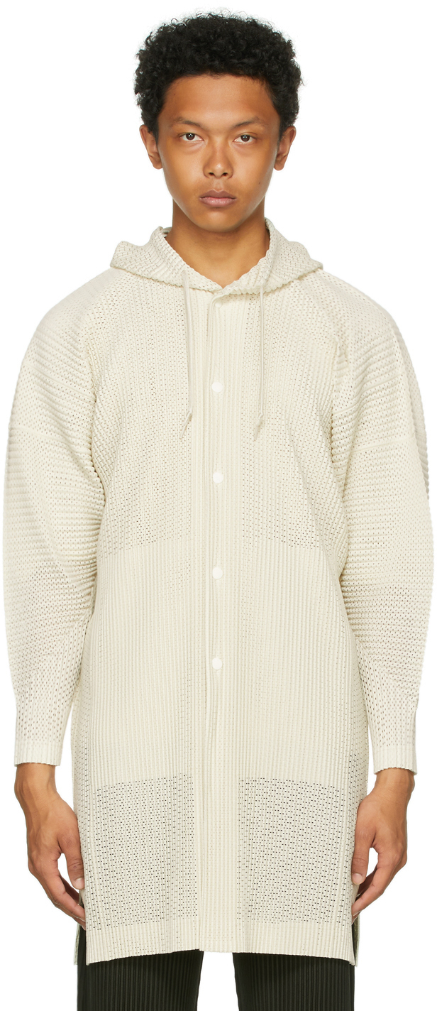 issey miyake homme plisse hoodie