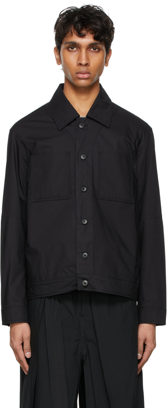 Craig Green Black Cotton Worker Jacket
